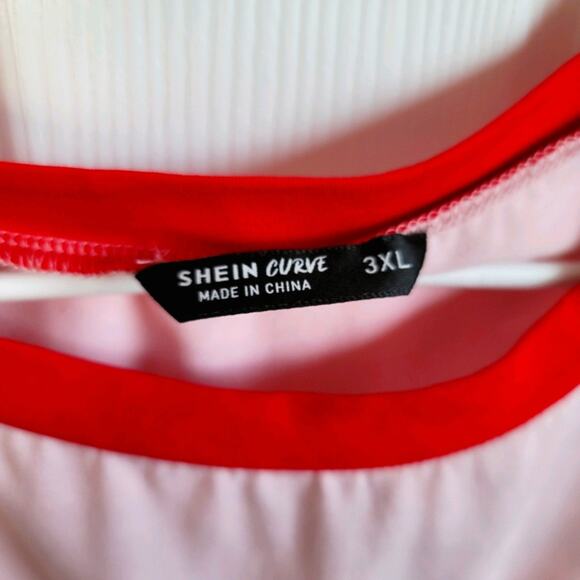 Shein 3XL Shirts Lot of 3 Plus Size Plaid Floral - Picture 6 of 10